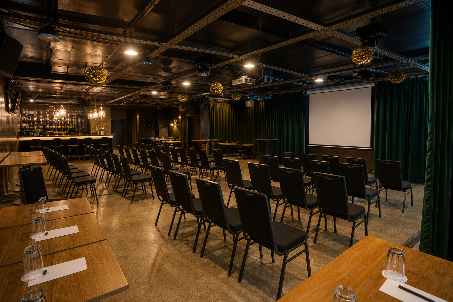 Cotara Club w ustawieniu konferencyjnym